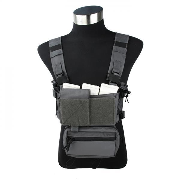 G TMC Modular Chest Rig ( Set A Wolf Grey )